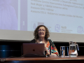 Ana Falu, conferencia inaugural FADU. F: Andrea Sellanes