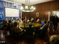 Presentación de 3 libros de docentes del IH, Sala de Consejos, FADU, Montevideo, Uy. 03/08/2023. Foto: Francisco Ancheta_SMA