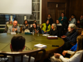 Presentación de 3 libros de docentes del IH, Sala de Consejos, FADU, Montevideo, Uy. 03/08/2023. Foto: Francisco Ancheta_SMA