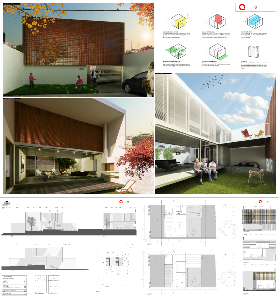 Mención honorífica Concurso de Vivienda 2013