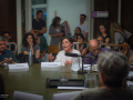 Prmer encuentro: "Hacia la Generación de un Centro de Vivienda y Habitat en FADU"10/12/2019 Sala del Consejo, FADU, Montevdeo, Uy. Foto: Florencia Martinez Parodi.