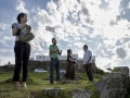 Makiko Tsukada en Montevideo, foto: Andrea Sellanes